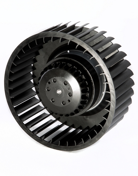 Single intlet centrifugal fan