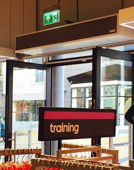 ECOFIT GDS fans for air curtains