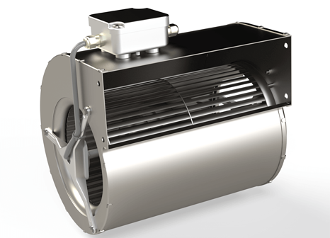 ECOFIT centrifugal double inlet fan 160x242L