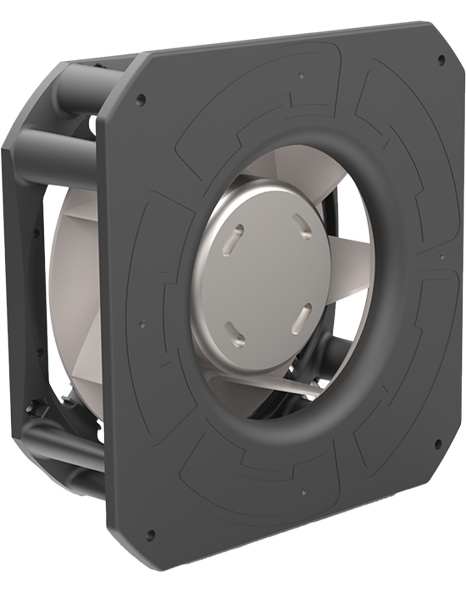 ECOFIT centrifugal backward fan with module assembly
